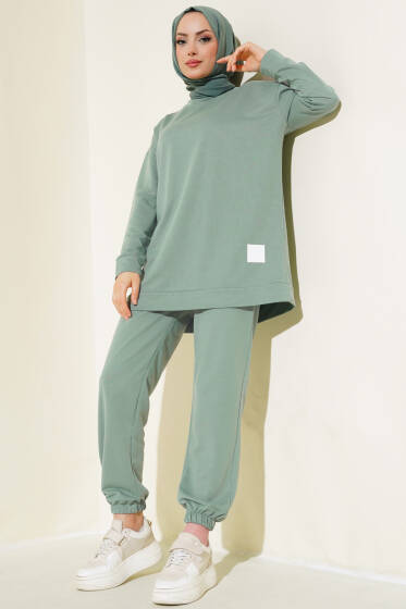 Arma Detaylı İkili Takım Çağla Yeşil - Yılın Fırsatı