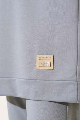 Arma Detaylı İkili Takım Gri - Yılın Fırsatı