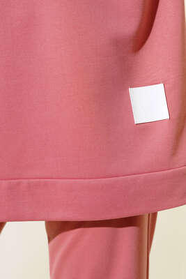 Arma Detaylı İkili Takım Gül Kurusu - Yılın Fırsatı