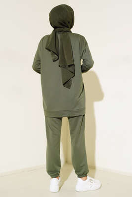 Arma Detaylı İkili Takım Haki - Yılın Fırsatı