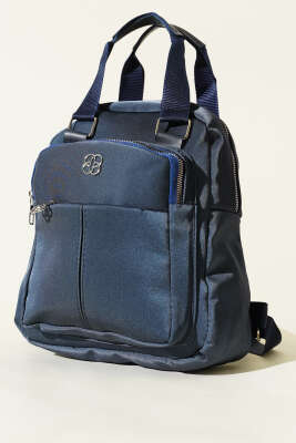 Arma Detaylı Sırt Çantası Lacivert 