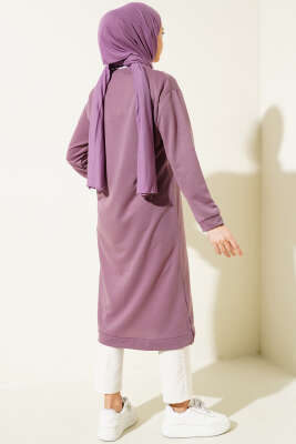 Arma Detaylı Uzun Tunik Magenta - 100-300 TL Ürünler