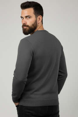 Armalı Selanik Sweatshirt Antrasit - Erkek Sweatshirt