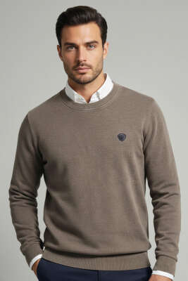 Armalı Selanik Sweatshirt Vizon 