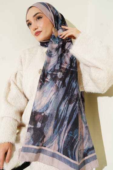 Ashira Desen Bambu Kraş Şal Bej - Günün Seçilenleri