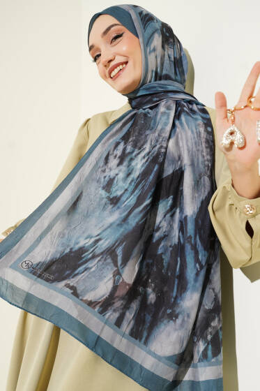 Ashira Desen Bambu Kraş Şal Petrol Yeşili - Günün Seçilenleri