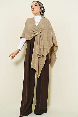 Asimetrik Kesim Triko Panço Vizon - Panço