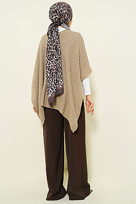 Asimetrik Kesim Triko Panço Vizon - Panço