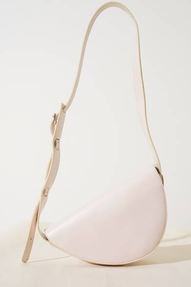 Asimetrik Kol Çantası Krem - Kol Çantası