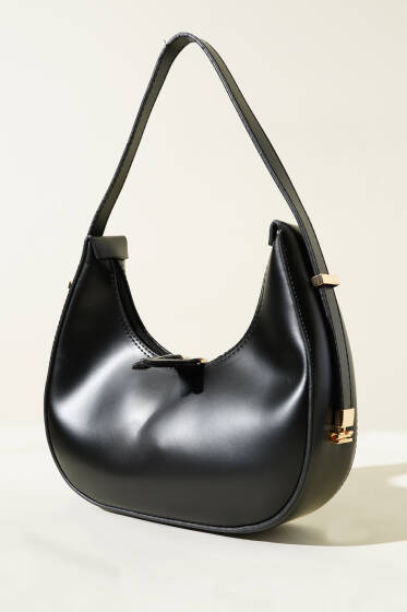 Askılı Çanta Siyah - Kol Çantası