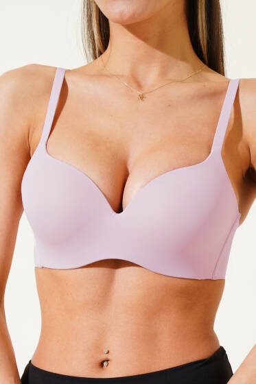 Askılı Sıfır His Ziro Gram Sütyen Pudra - Toparlayıcı Sütyen / Minimizer Sütyen