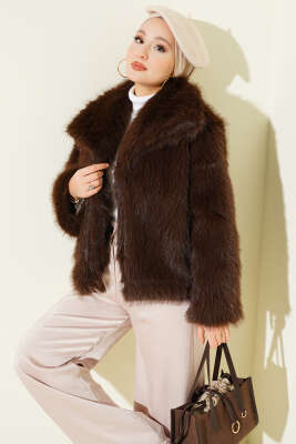 Astarlı Lolita Kürk Acı Kahve - BERAT TEKSTİL