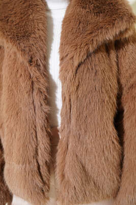 Astarlı Lolita Kürk Latte - Ceket