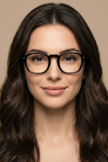 Ateş Serisi Şeffaf Gözlük Siyah - GÜNEŞ GÖZLÜĞÜ