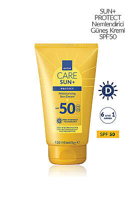 Avon Care Sun+ Nemlendirici Güneş Kremi SPF50 150 ml Protect - Güneş Kremi