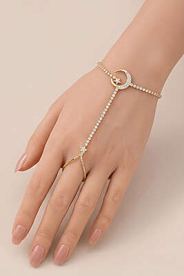 Ay Yıldız Şahmeran Gold - KONYALI BİJUTERİ