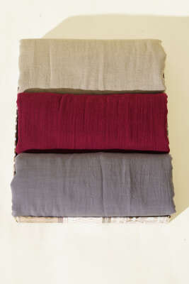 Aya Serisi İnce Pamuk 3'lü Şal Seti Asorti 3 