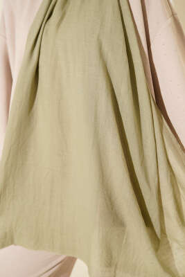 Aya Serisi İnce Pamuk Şal Su Yeşili - Başörtüsü