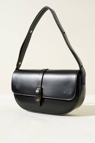 Ayarlanabilir Askılı Çanta Siyah - Kol Çantası