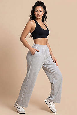 Ayarlı Arkası İpli Büstiyer Siyah - Spor Tayt