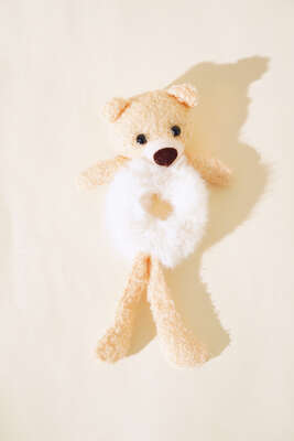 Ayıcık Simit Toka Ekru 