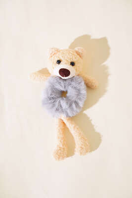 Ayıcık Simit Toka Gri 