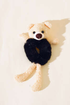 Ayıcık Simit Toka Siyah - Toka