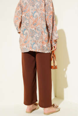 Ayrobin Bol Paça Pantolon Kahve - 100-300 TL Ürünler