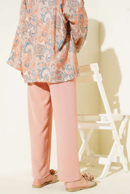 Ayrobin Bol Paça Pantolon Pudra - 100-300 TL Ürünler
