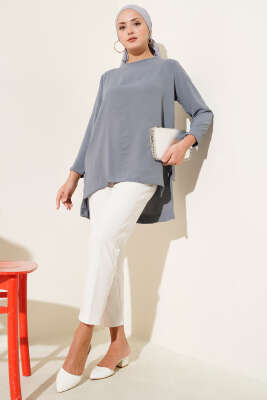 Ayrobin Duble Kol Tunik Kayrak Grisi - 100-300 TL Ürünler