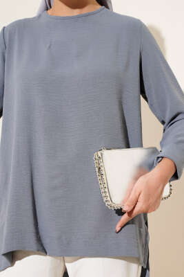 Ayrobin Duble Kol Tunik Kayrak Grisi - 100-300 TL Ürünler
