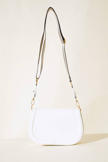 Baget El Çantası Beyaz - Kol Çantası