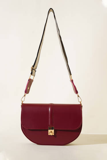 Baget Kol Çantası Bordo - Kol Çantası