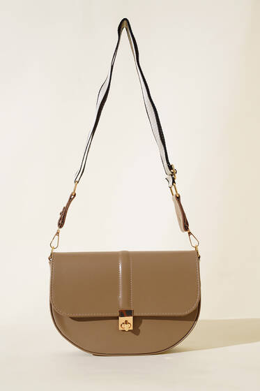 Baget Kol Çantası Vizon - Kol Çantası