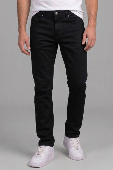 Baggy Erkek Kot Pantolon Siyah - Erkek Pantolon