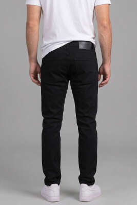 Baggy Erkek Kot Pantolon Siyah - Erkek Pantolon