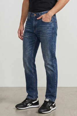 Baggy Erkek Kot Pantolon Kahve Tint - Erkek Pantolon