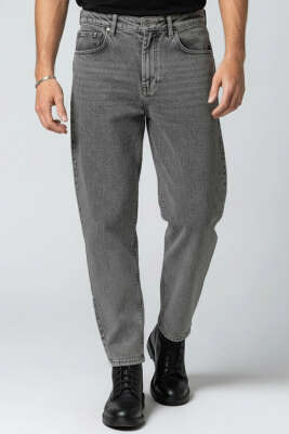 Baggy Erkek Kot Pantolon Tintli - Erkek Pantolon