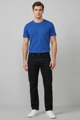 Baggy Erkek Pantolon Siyah - Erkek Pantolon