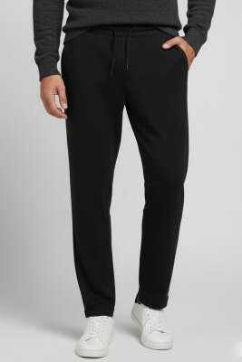 Baggy İp Bağcıklı Erkek Pantolon Siyah - BY MAMİ