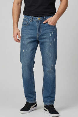 Baggy Kesikli Erkek Pantolon Kahve Tint - MARTİN MİXS