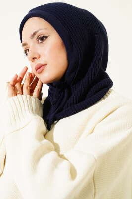 Balaklava Örgü Bere Lacivert 