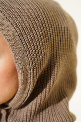 Balaklava Örgü Bere Vizon - Şapka