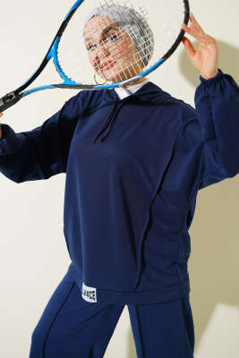 Balance Armalı Kapüşonlu Salaş İkili Takım Parlement 