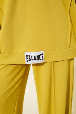 Balance Armalı Kapüşonlu Salaş İkili Takım Yağ Yeşili - İkili Takım