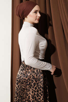 Balıkçı Yaka Büzgülü Bluz Taş - Bluz