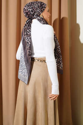 Balıkçı Yaka Parmak Geçirmeli Triko Kazak Beyaz - Triko Kazak