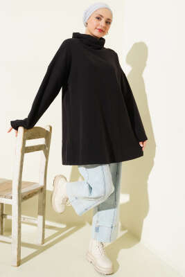 Balıkçı Yaka Selanik Tunik Antrasit - Yılın Fırsatı