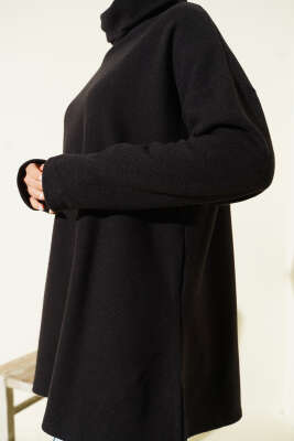 Balıkçı Yaka Selanik Tunik Antrasit - Yılın Fırsatı