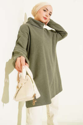 Balıkçı Yaka Selanik Tunik Haki